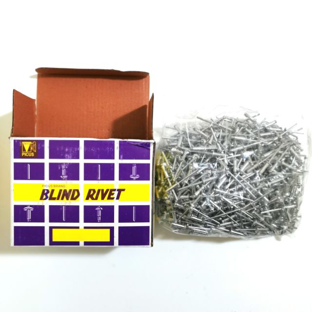 Blind Rivets (1 box) Rivet | Shopee Philippines