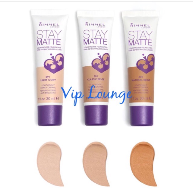 foundation stay matte