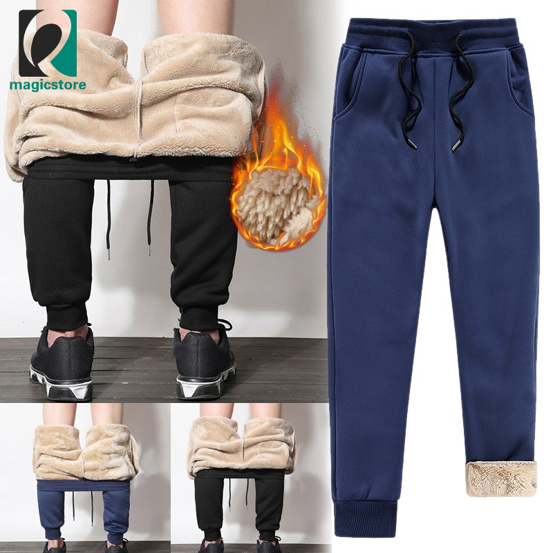 mens thick joggers