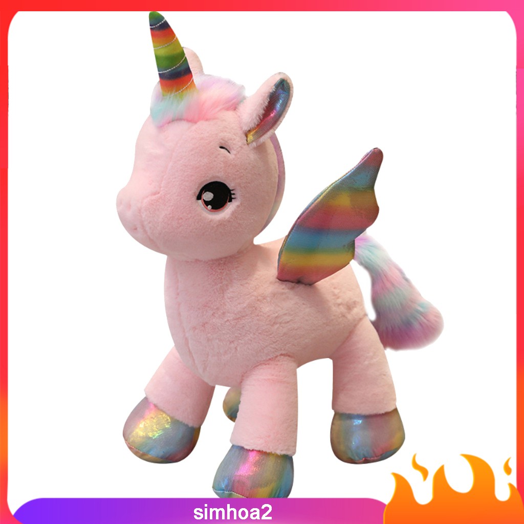 soft unicorn stuffed animal