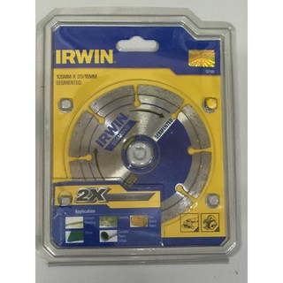 Irwin makita Diamond wheel cutter 4inch cutting disc wet and dry turbo ...