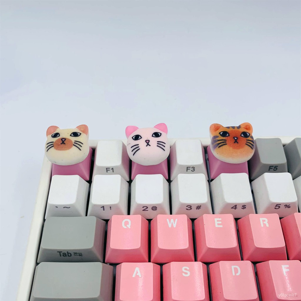 Personalized keycaps cute kitten keycaps R4 highly mechanical keyboard