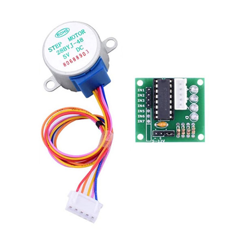 DC 5V Smart Electronics 28BYJ-48-5V 4 phase Stepper Motor+ Driver Board ...