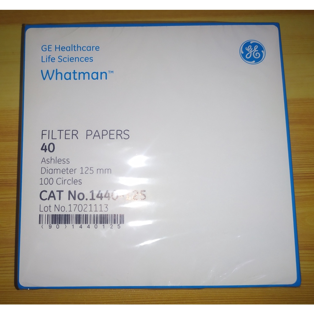 Whatman No Quantitative Filter Paper Ashless Shopee Philippines