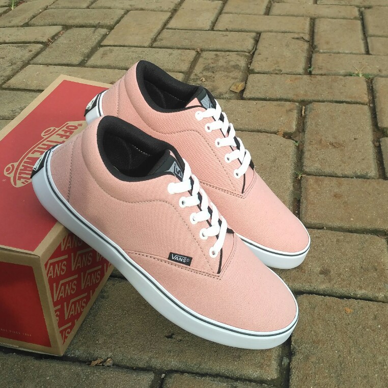 peach vans shoes