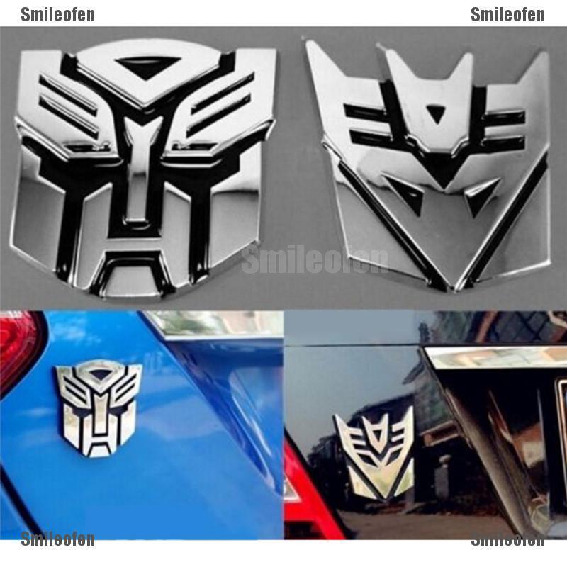 transformer car sticker