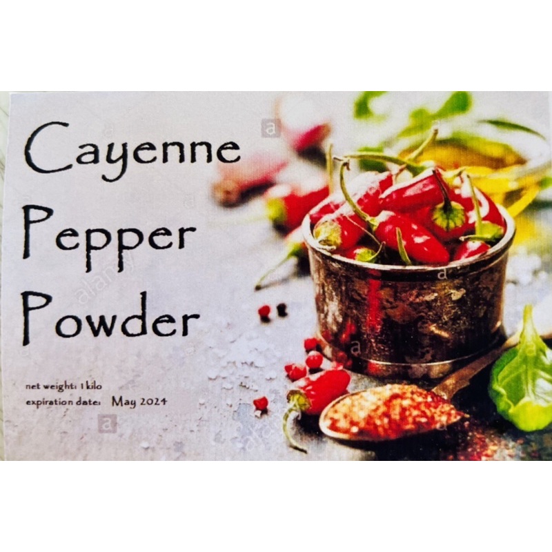 cayenne pepper powder 500 grams Shopee Philippines