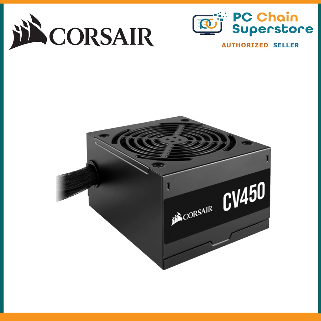 Corsair CV450 450W 80+ Bronze Certified Power Supply PSU ( RPS0126 ...