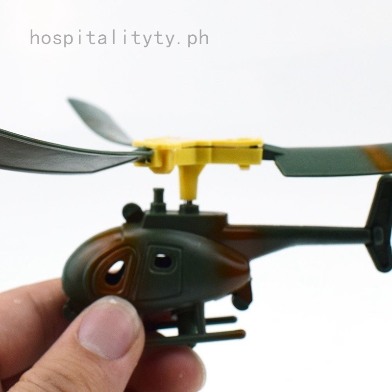 pull cord helicopter toy