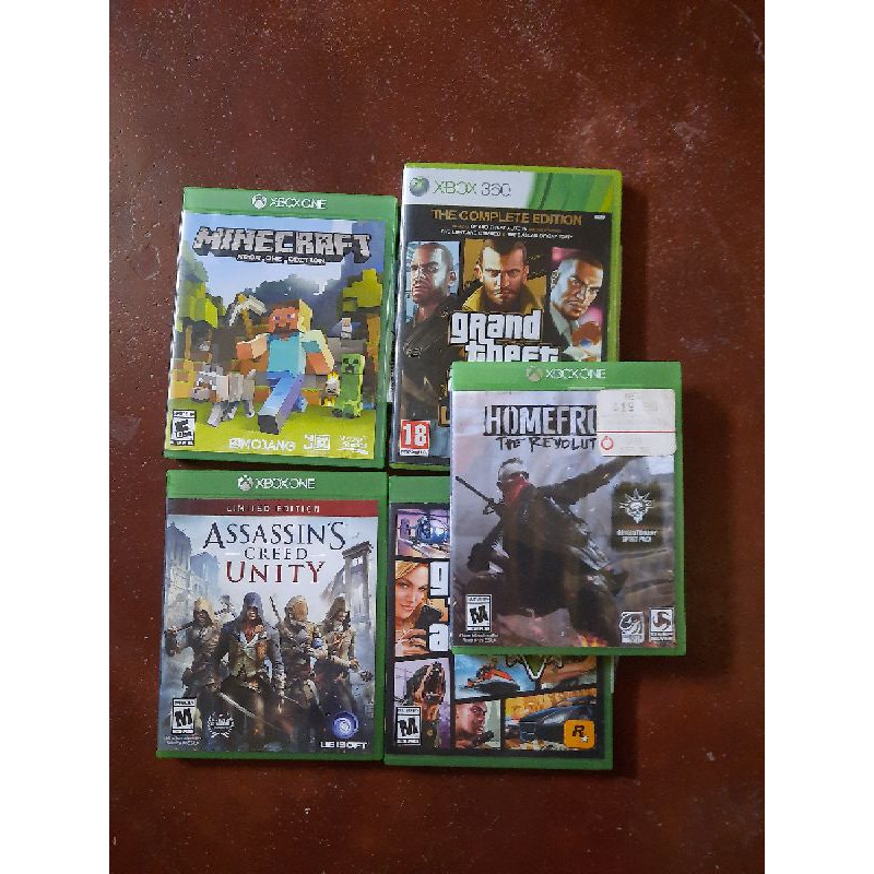 Xbox one game disc Rush Sale Shopee Philippines