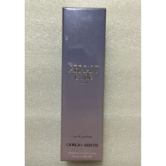 giorgio armani code satin perfume