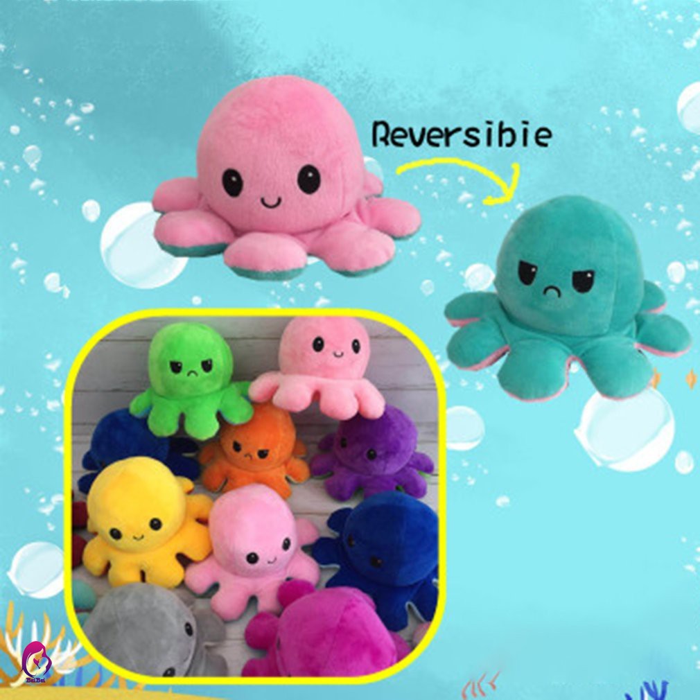 Reversible Octopus Doll Double-sided 