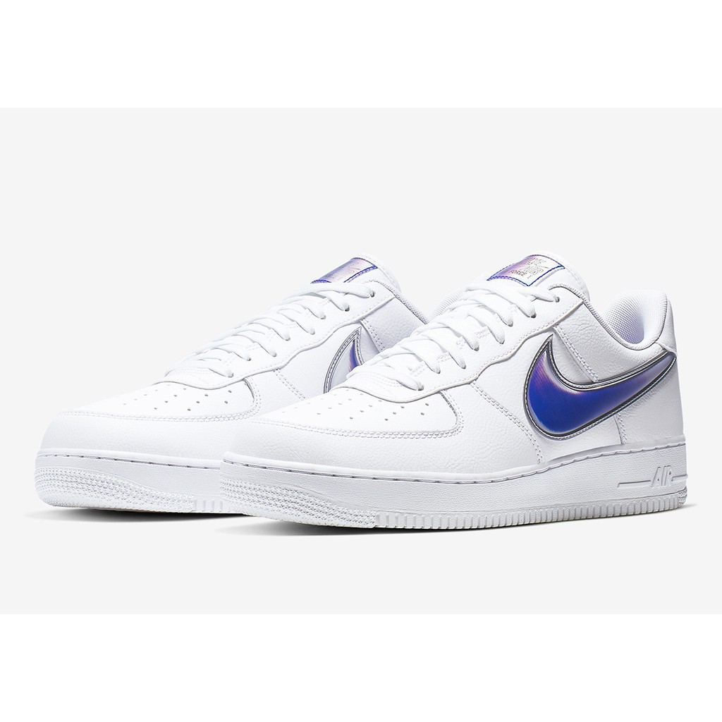air force 1 blue tick
