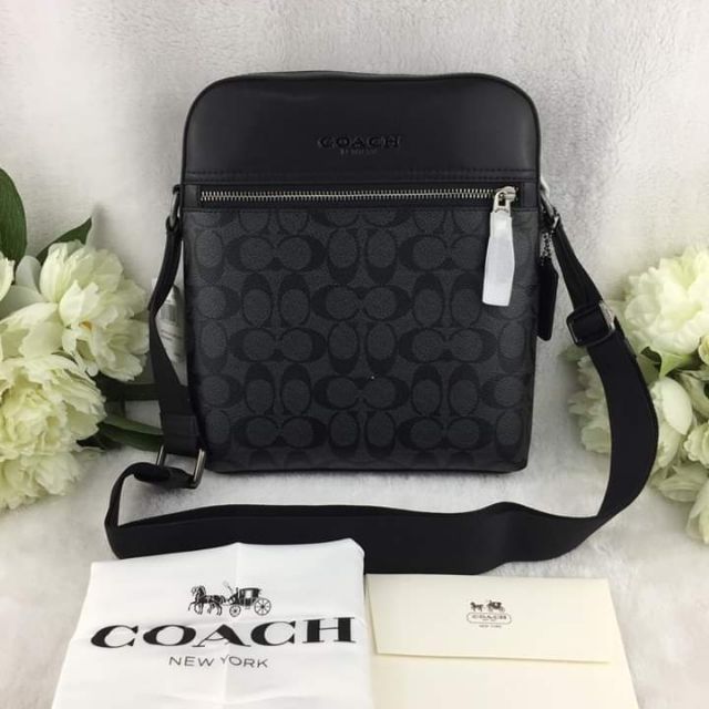 coach mens flight bag