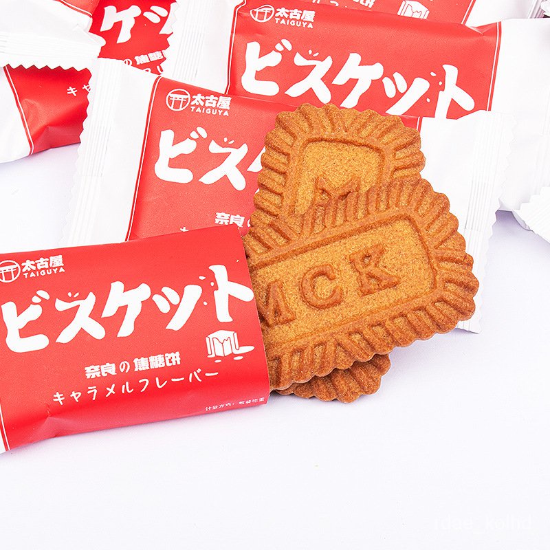 Belgium Flavor Caramel Biscuit Whole Box Breakfast Caramel Casual Bulk