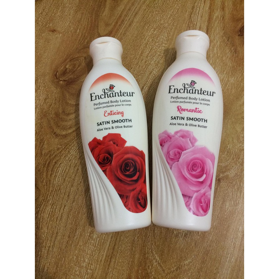Original Enchanteur Perfumed Body Lotion Satin Smooth 250mL (Romantic