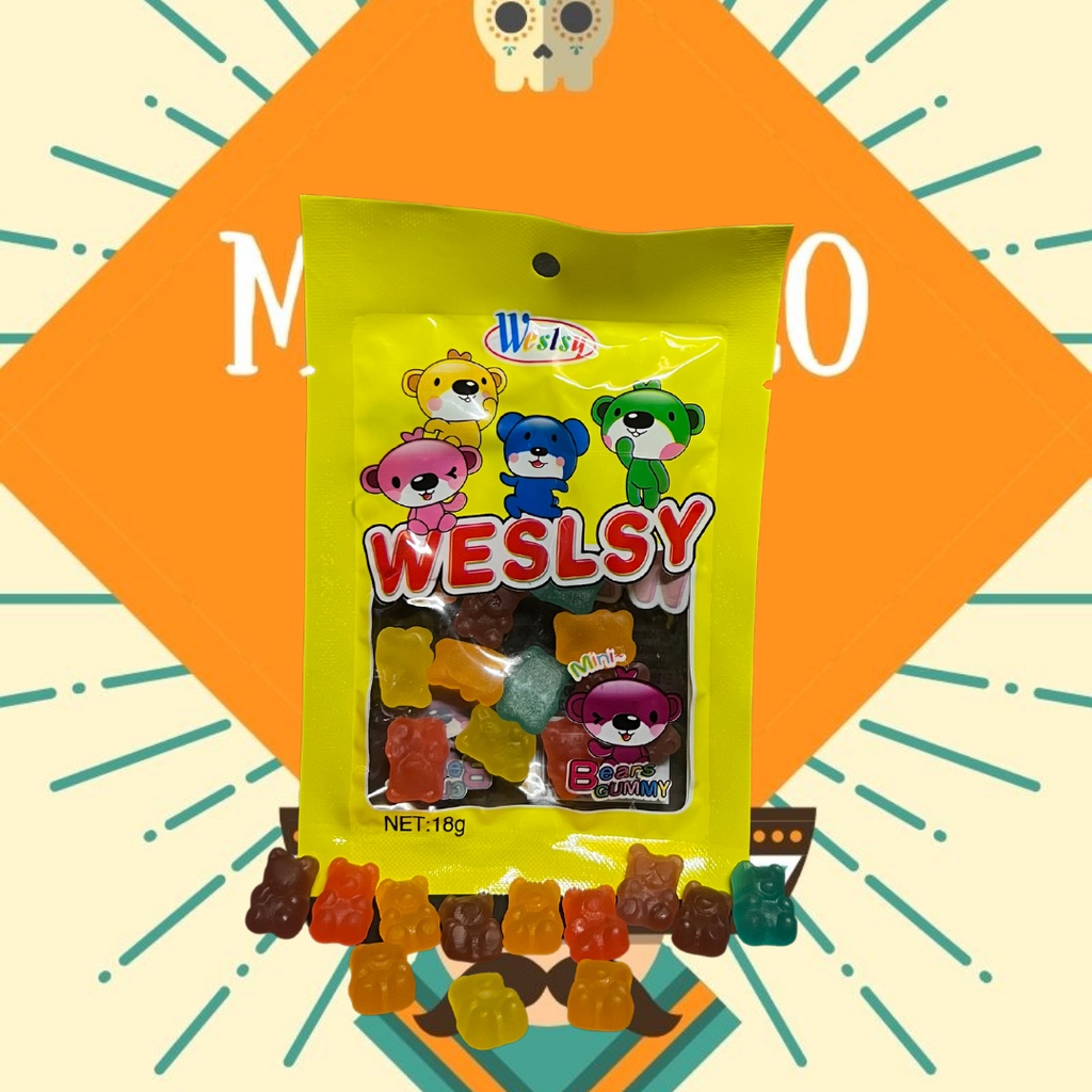 Weslsy Gummy bear (Trolli dupe) ASMR Gummy Tiktok trending Shopee