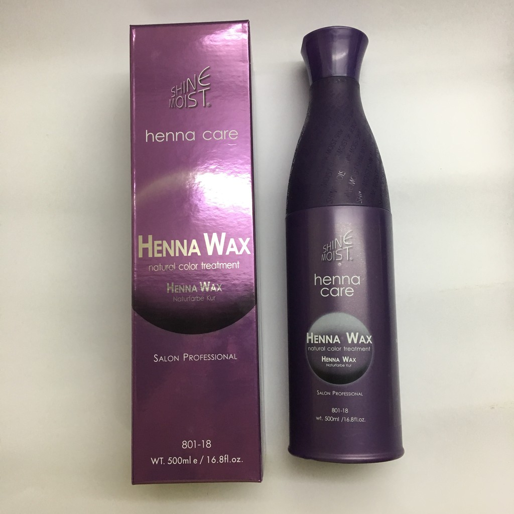 Shine Moist Henna Wax 500 Ml With Free 120ml And Keratin Treatment
