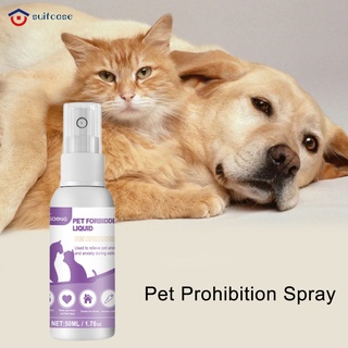 [SC] Safe Pet Training Spray Cat Calming Pheromone Travel Spray Improve Appetite Pet Supplies