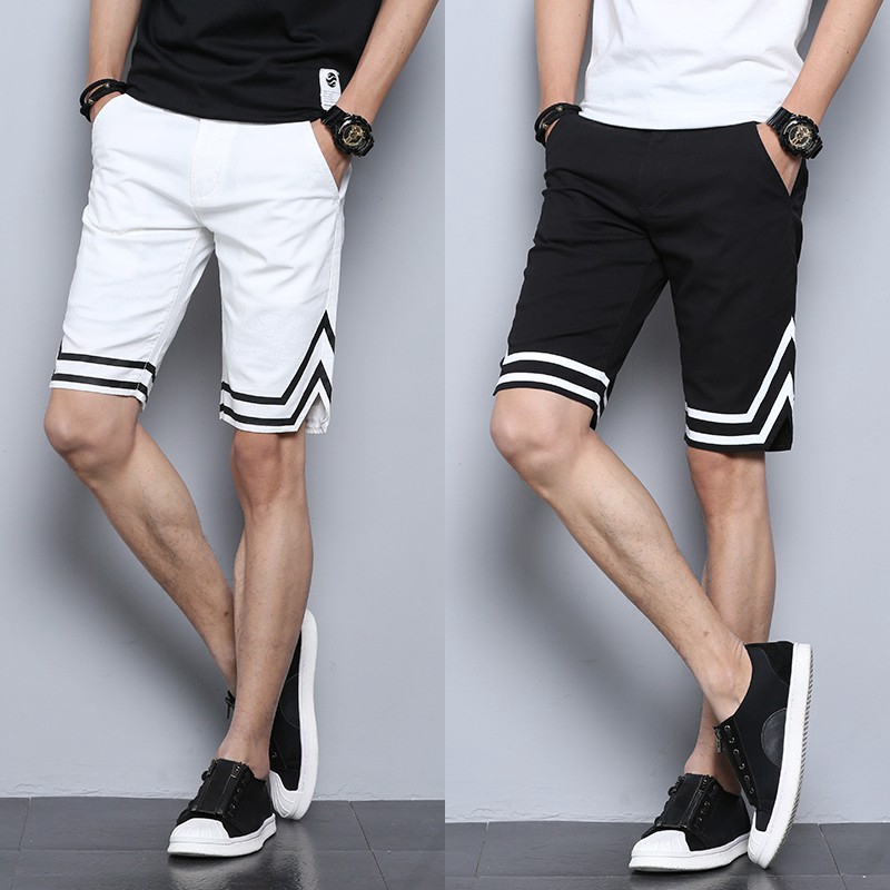 black short pants men