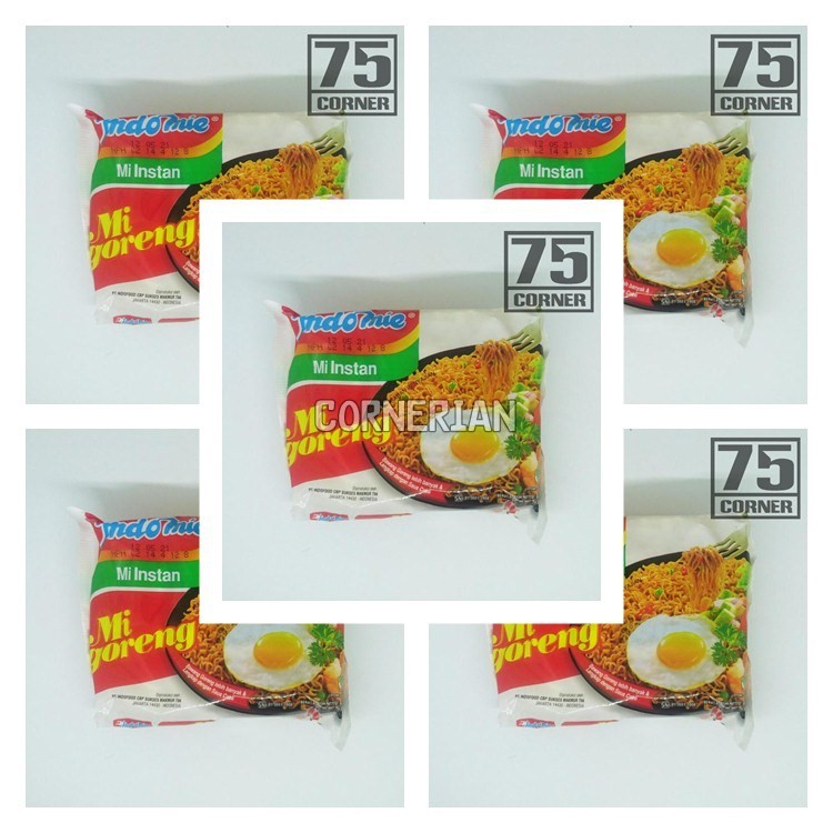 Indomie Indofood Fried Noodle Package Contents 5 Pcs Halal Instant Noodle Mui Bpom Delicious Food Food Food Shopee Philippines