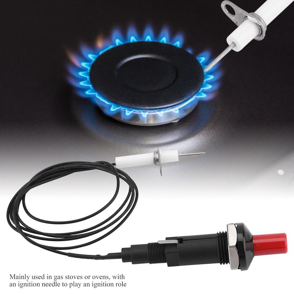 &@  [Ready stock]ALLINIT 1 Out 2 Piezo Spark Ignition Kit BBQ Grill Push Button Igniter for Stove Ga