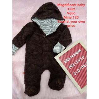 teddy overall baby