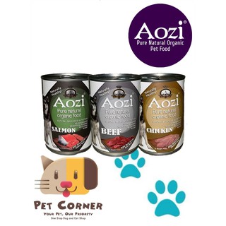 AOZI PURE NATURAL ORGANIC CANS FOR DOGS