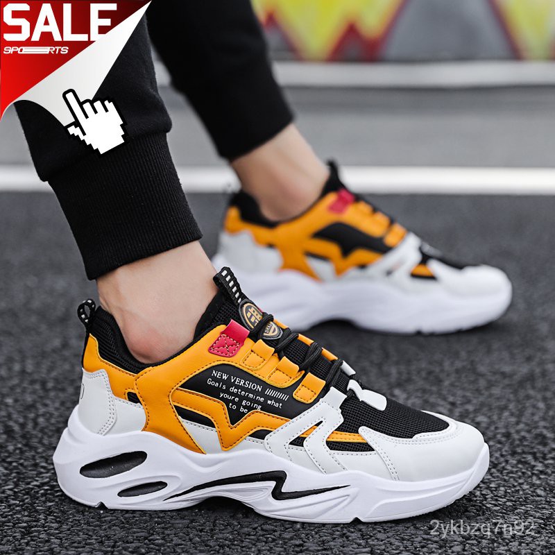 Spot Goods）DOMI new men's shoes Korean fashion students wear-resistant  non-slip trend wild sports l | Shopee Philippines