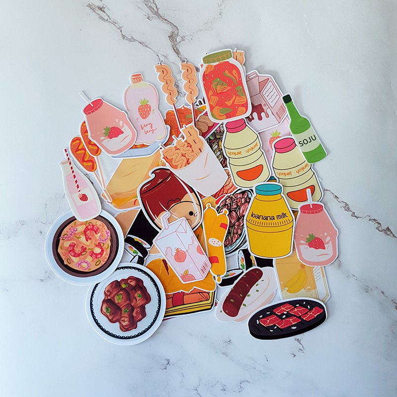  Korean  Food Sticker  Chinese Food Japanese Food Filipino 