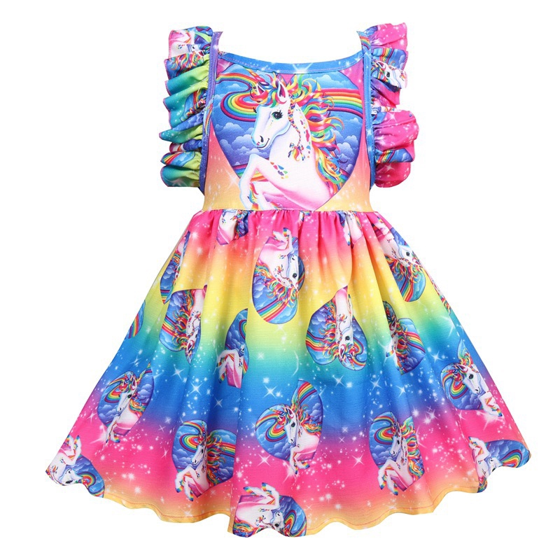 unicorn christmas dress