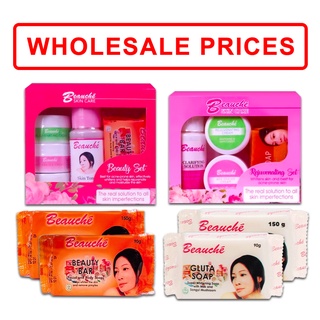 BEAUCHE Kojic Soap Beauty Bar / Gluta Soap / Beauty Set / Rejuvenating Set