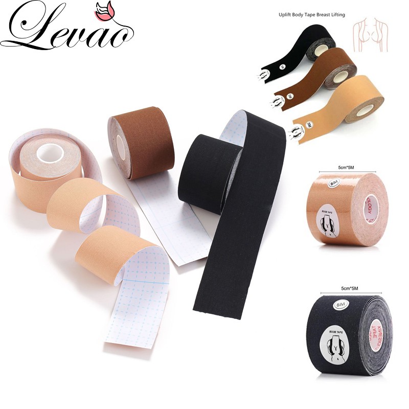 Levao 1 Roll Boob Tape Bras Women Breast Nipple Tape Push Up Bra