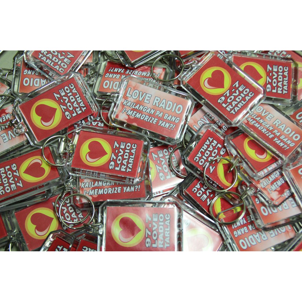 Personalized / Customized Acrylic Keychain Souvenir Shopee Philippines