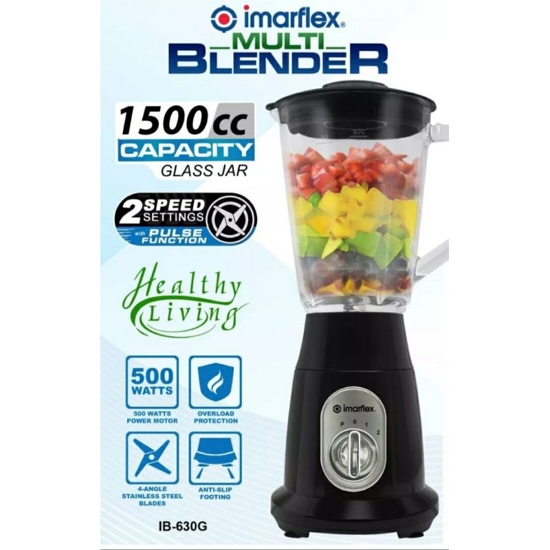 Imarflex Multi Blender IB630G Shopee Philippines