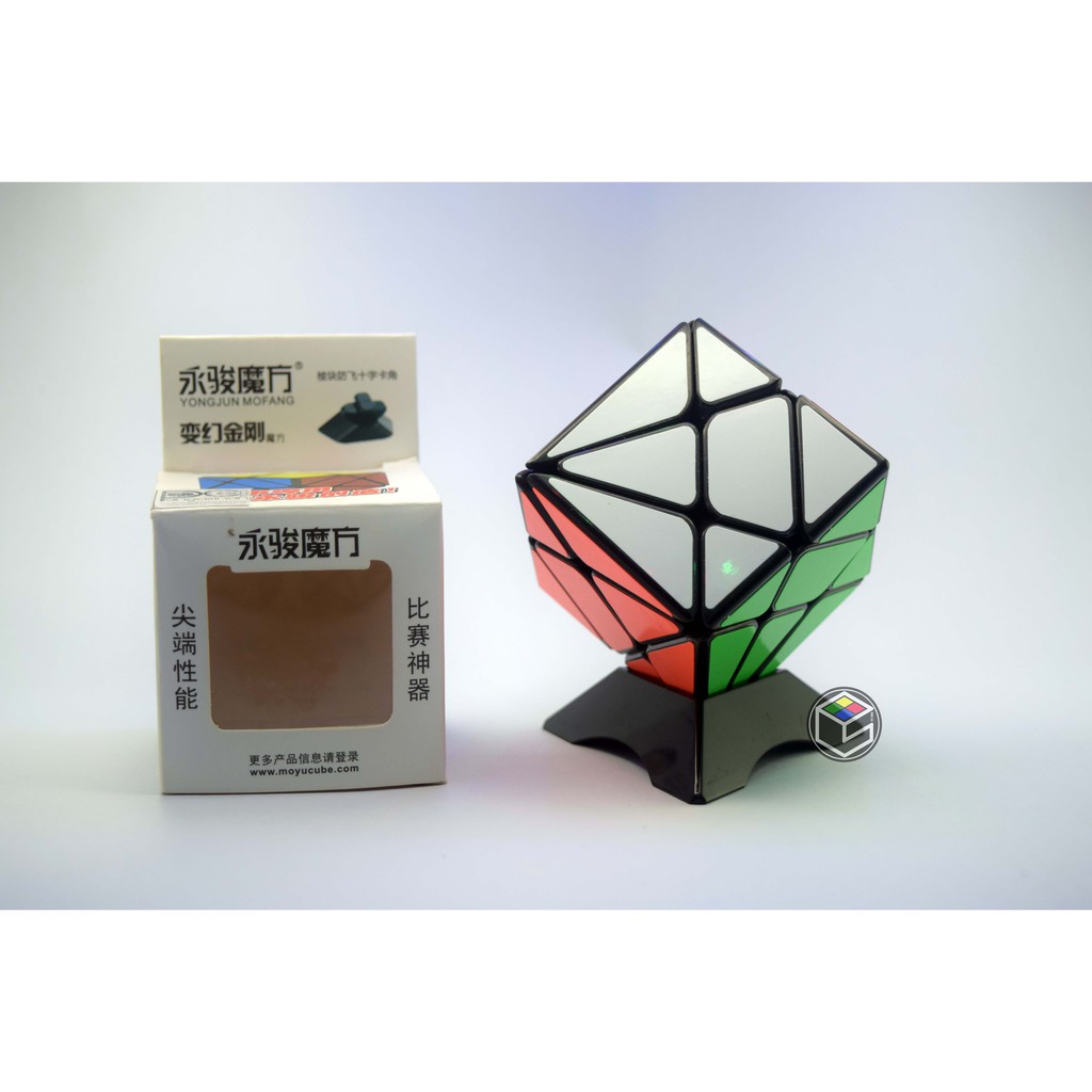 CuberSpeed Yongjun YJ Axis V2 New Version Jingang V2 3x3 Black Magic Cube 3x3x3 