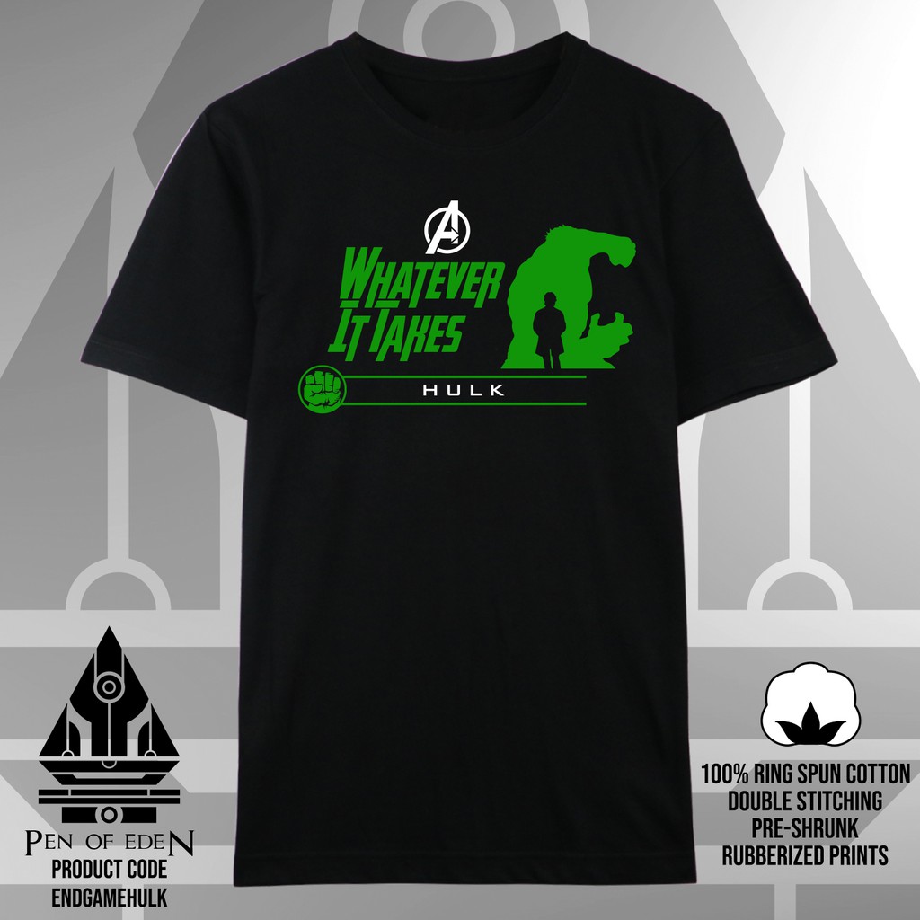 hulk endgame shirt