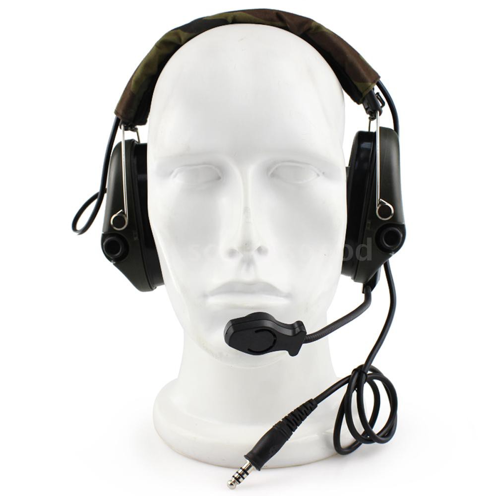 Tactical Headset Noise Reduction Canceling Headphone Over Ea | Shopee