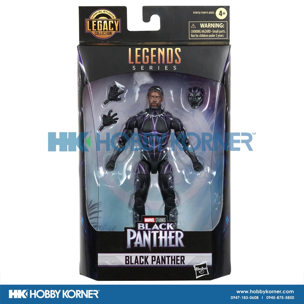 BLACK PANTHER MARVEL LEGENDS LEGACY COLLECTION BLACK PANTHER 6-IN ACTION FIGURE