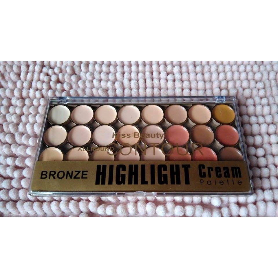 KISS BEAUTY BRONZE HIGHLIGHT CREAM PALETTE Shopee Philippines