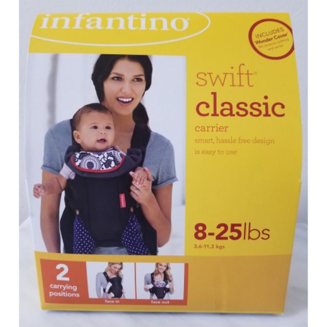 swift infantino baby carrier