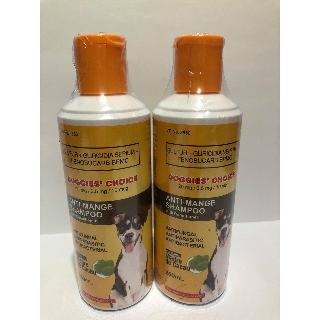 DOGGIES CHOICE ANTI MANGE (GALIS) DOG SHAMPOO WITH CONDITIONER Shopee
