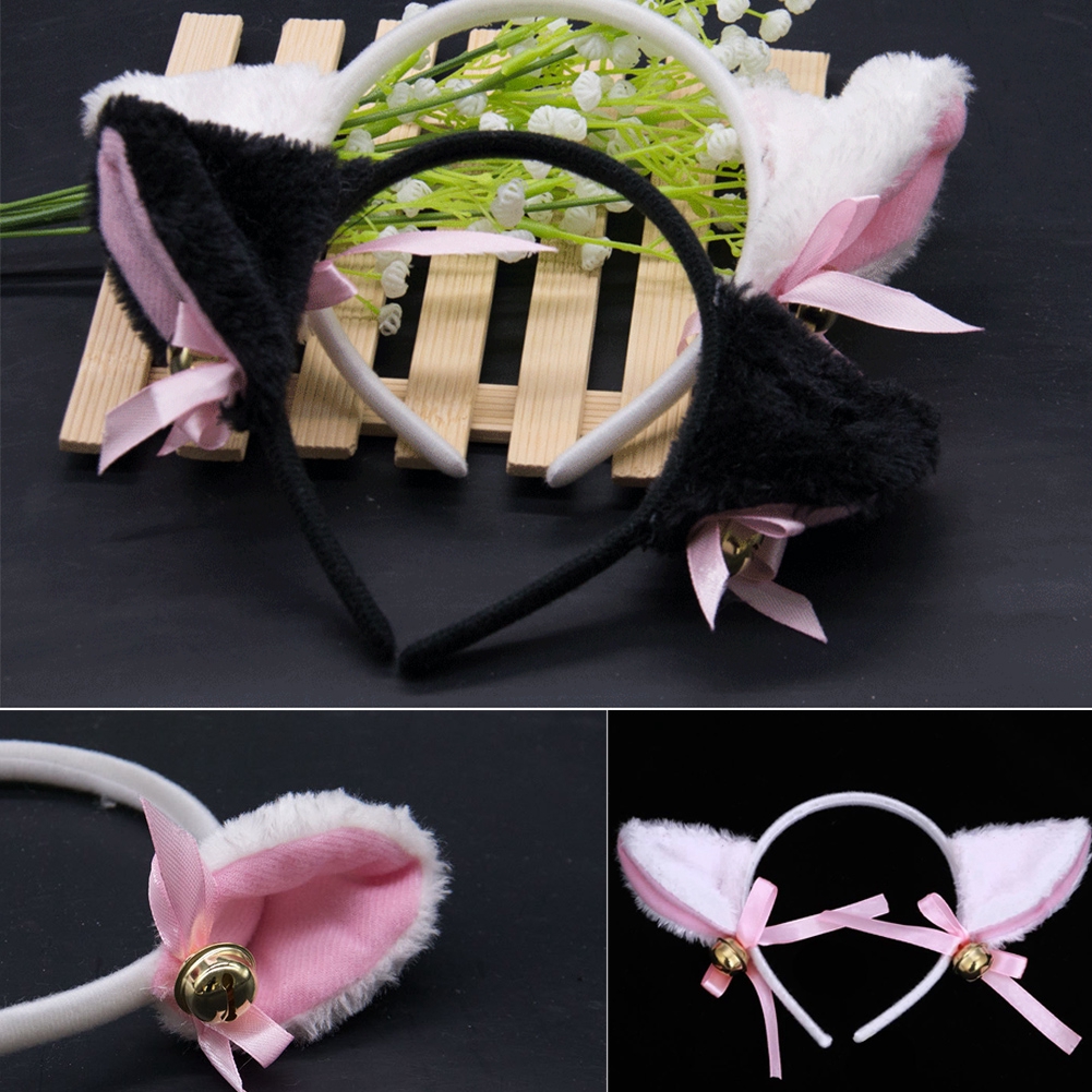 Cat Ear Headband Cotton Woolen Fashion Club Bar Wearing Decorate