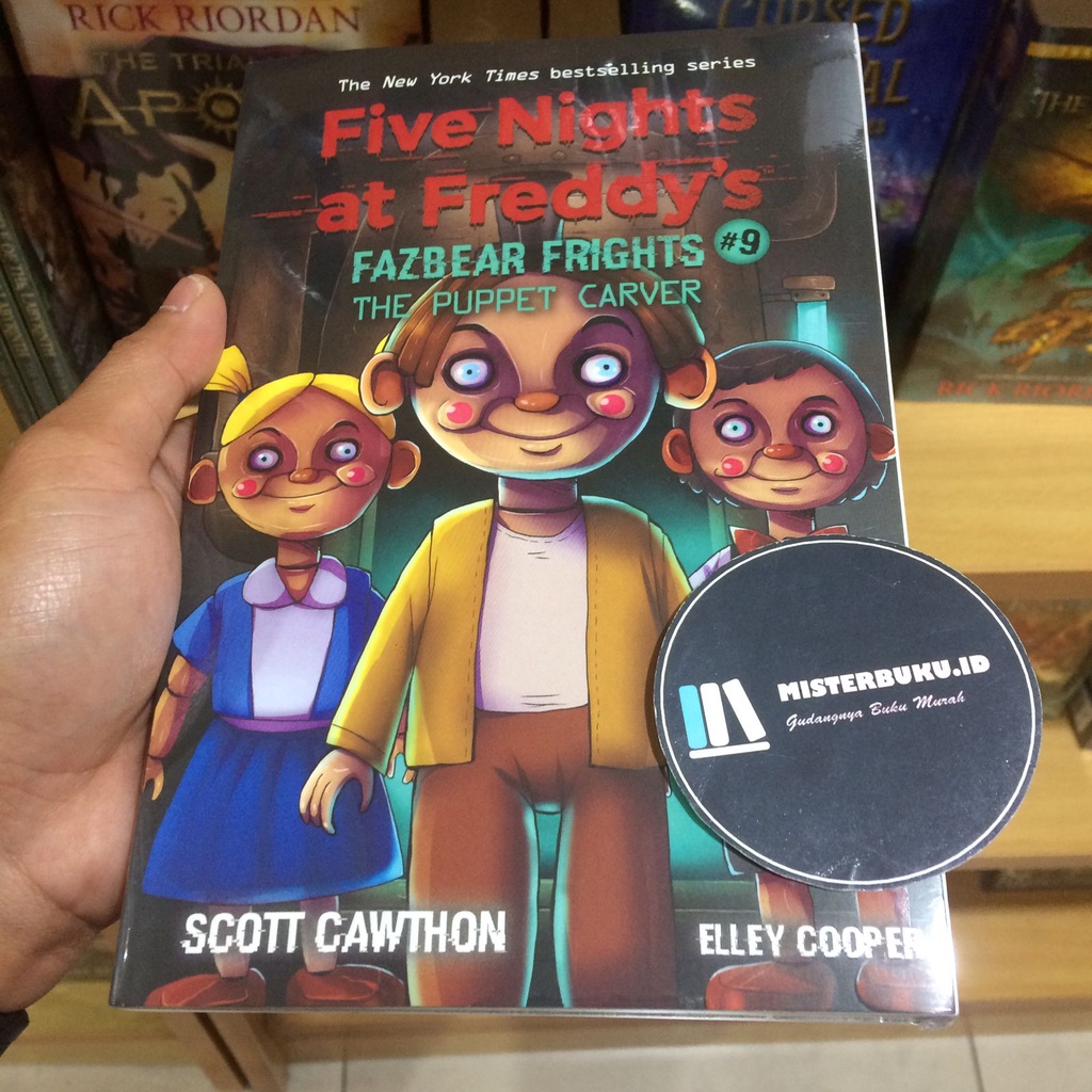 Five Lights AT FREDDYS FAZBEAR FRIGHTS 9 THE PUPPET CARVER (Import