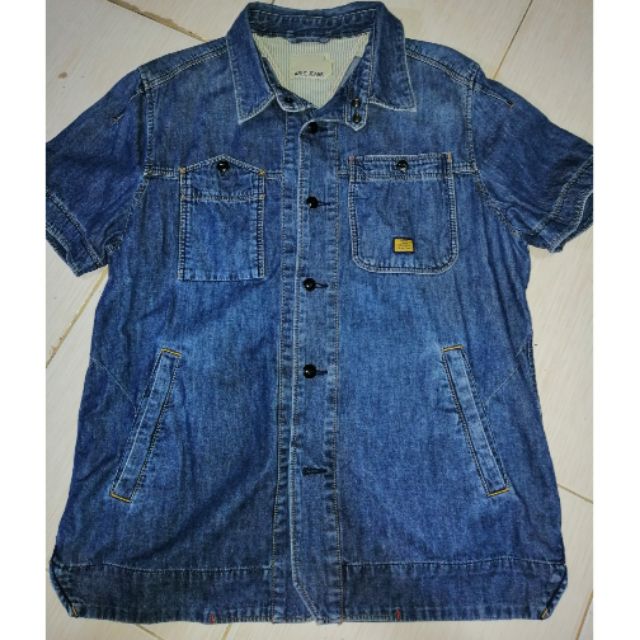 denim polo men