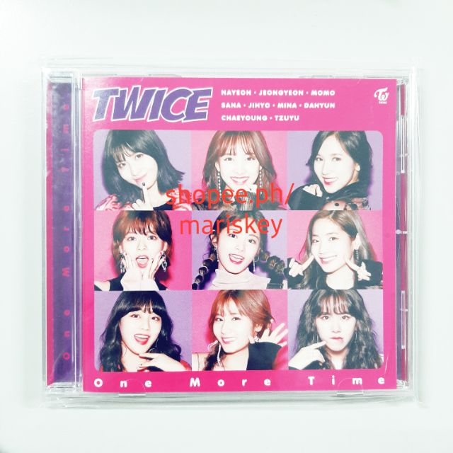 Twice One More Time Japanese Version Album Shopee Philippines