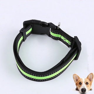 2021 Hot SALE Soft Adjustable Nylon Stripes Heavy Duty Dog Collar Multiple Sizes for ADULT DOGS CATS #3
