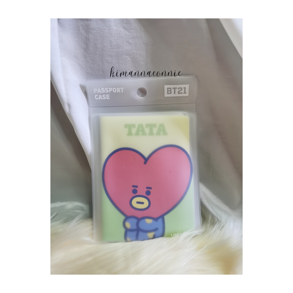 [BT21] OFFICIAL BT21 MERCH TATA PASSPORT CASE Shopee Philippines