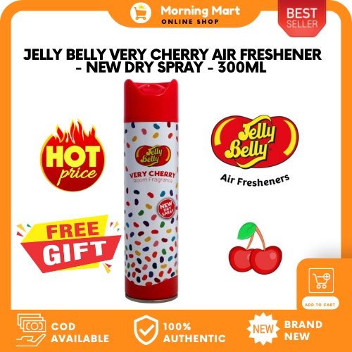 Jelly Belly Very Cherry Air Freshener New Dry Spray 300ML I Air