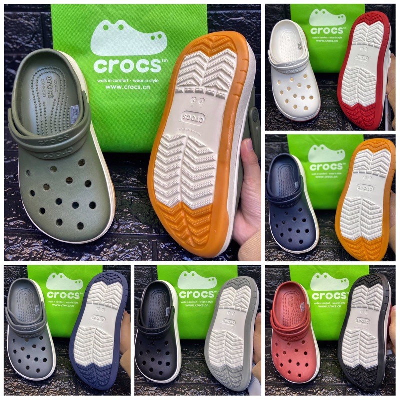 Crocs Crocband Full Force New Beach Style | Shopee Philippines
